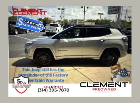 Silver 2022 Jeep Compass High Altitude for sale in Florissant, MO