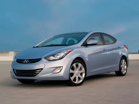 Red 2012 Hyundai Elantra Limited for sale in Florissant, MO