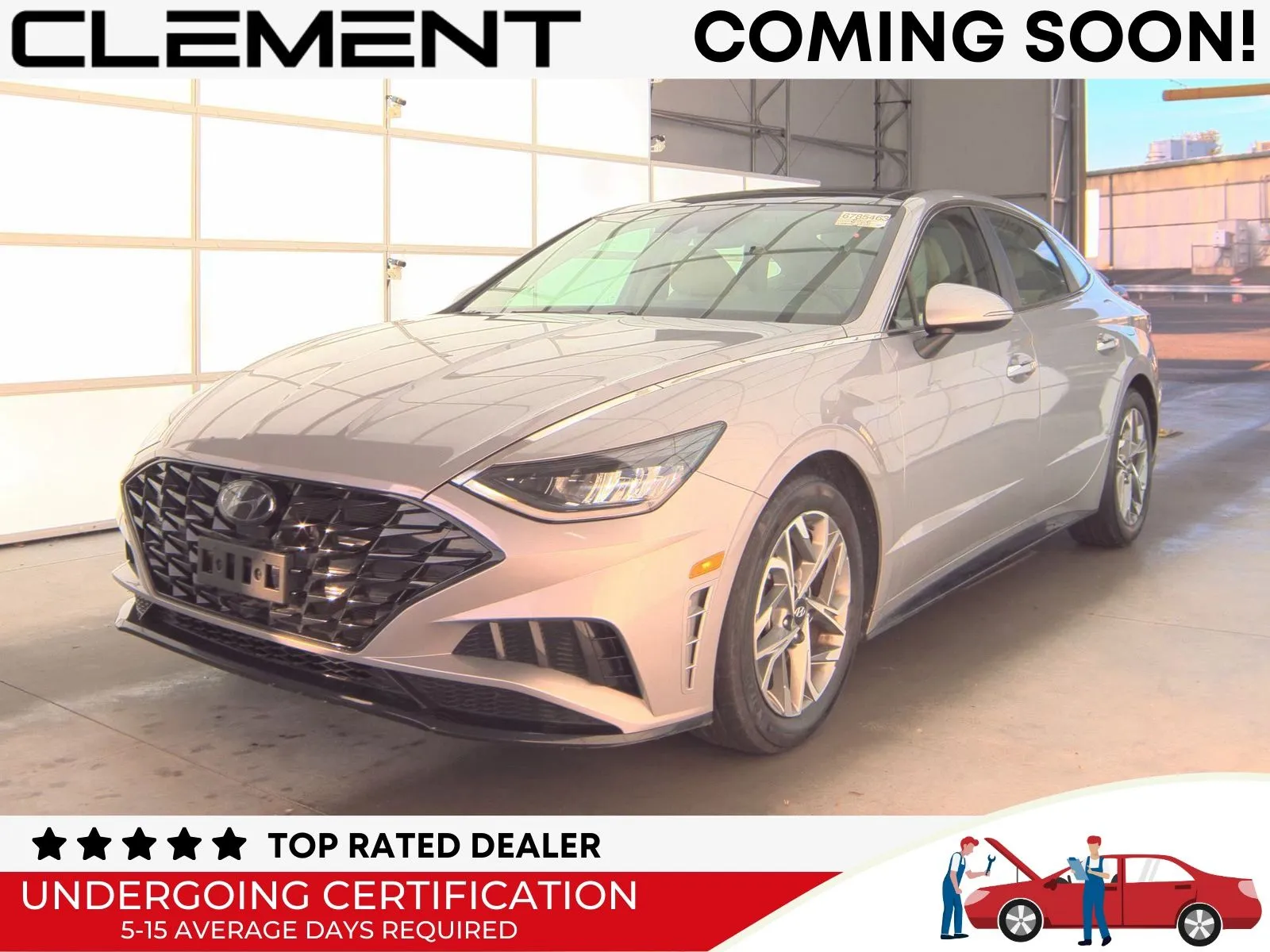 Silver 2023 Hyundai Sonata SEL for sale in Florissant, MO