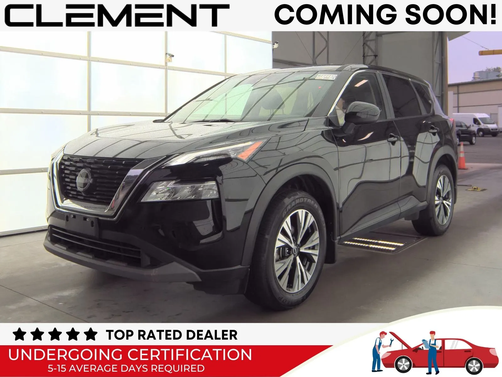 Black 2023 Nissan Rogue SV for sale in Florissant, MO