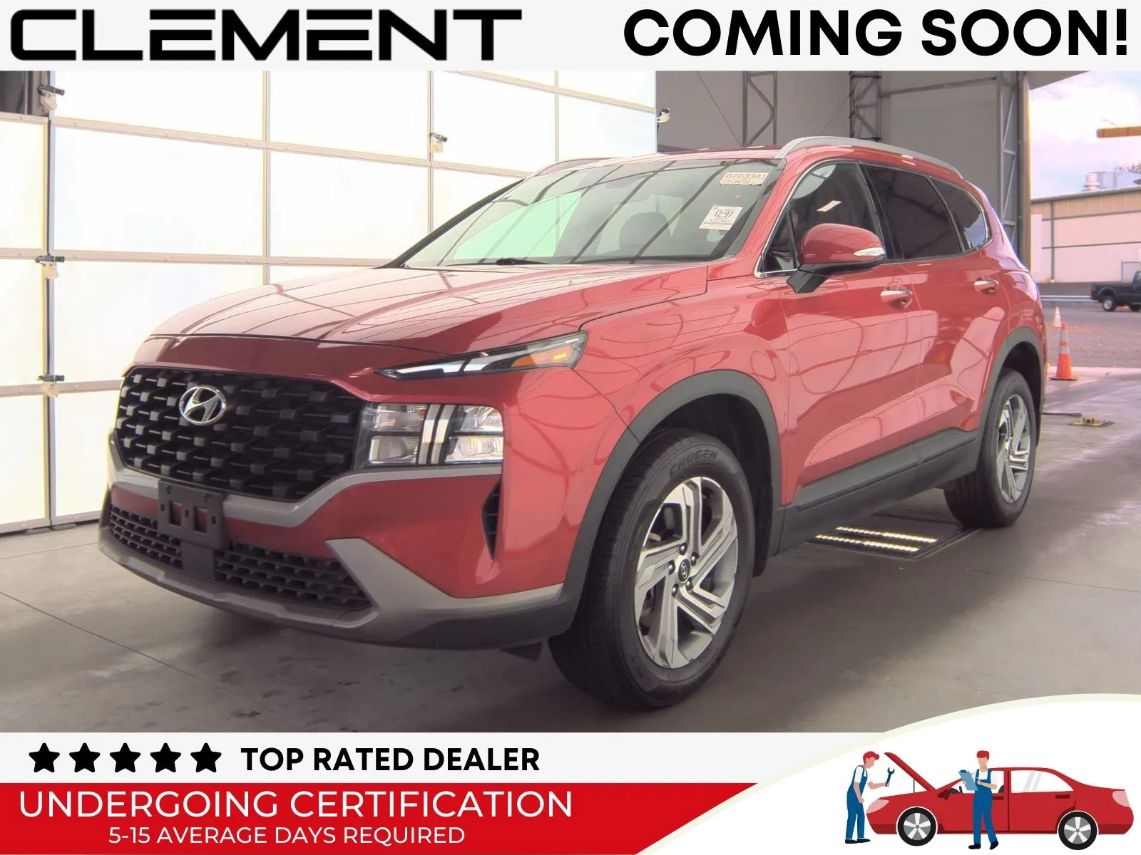 Red 2023 Hyundai Santa Fe SEL for sale in Florissant, MO