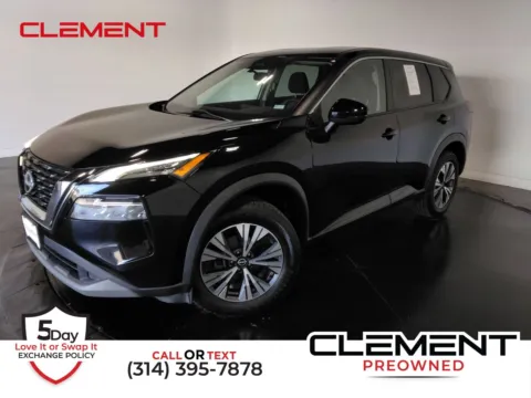 Black 2022 Nissan Rogue SV for sale in Florissant, MO