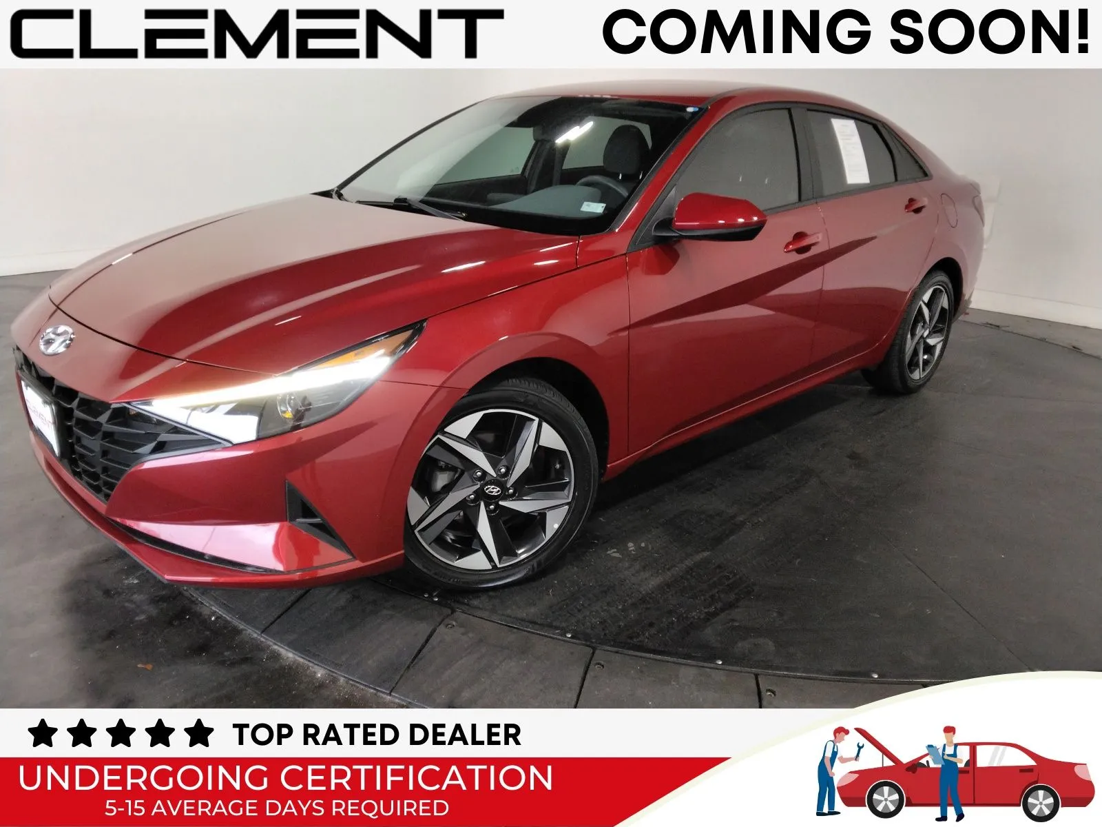 Red 2023 Hyundai Elantra SEL for sale in Florissant, MO