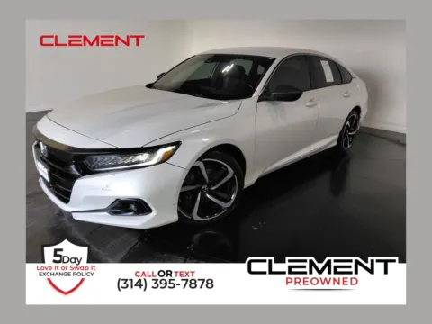 White 2022 Honda Accord Sport for sale in Florissant, MO