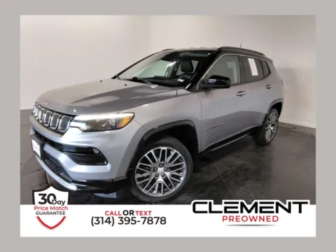 Silver 2022 Jeep Compass Limited for sale in Florissant, MO