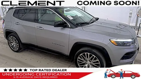 Silver 2022 Jeep Compass Limited for sale in Florissant, MO