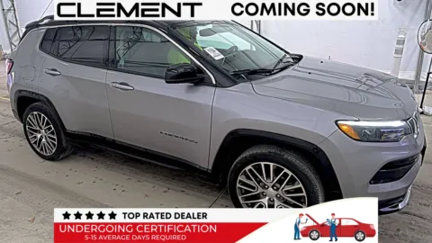 Silver 2022 Jeep Compass Limited for sale in Florissant, MO