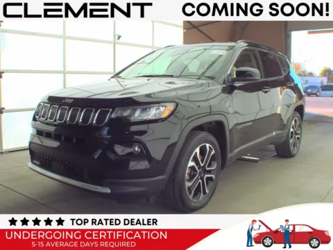 Black 2022 Jeep Compass Limited for sale in Florissant, MO