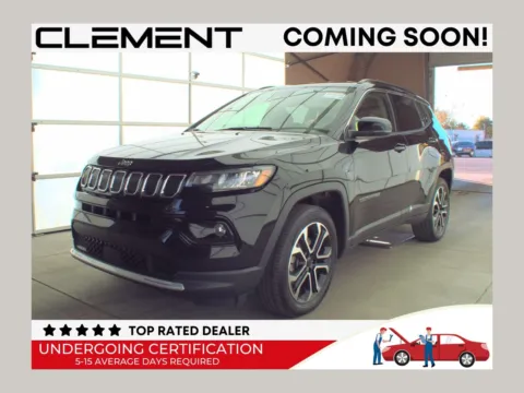 Black 2022 Jeep Compass Limited for sale in Florissant, MO