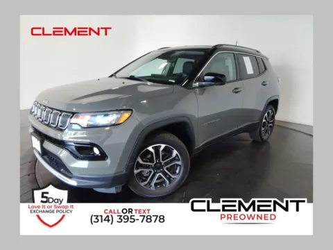 Gray 2022 Jeep Compass Limited for sale in Florissant, MO