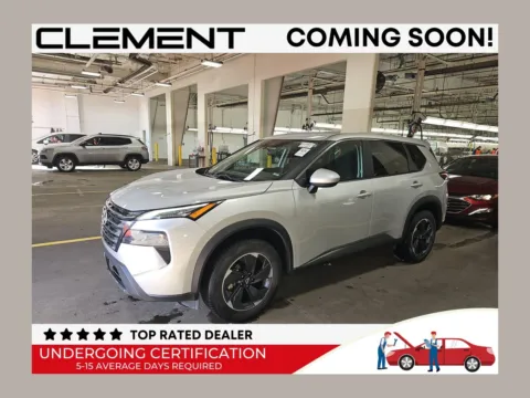 Silver 2024 Nissan Rogue SV for sale in Florissant, MO