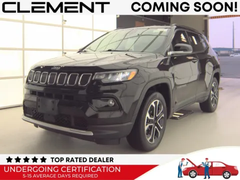 Black 2022 Jeep Compass Limited for sale in Florissant, MO
