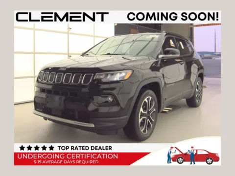 Black 2022 Jeep Compass Limited for sale in Florissant, MO
