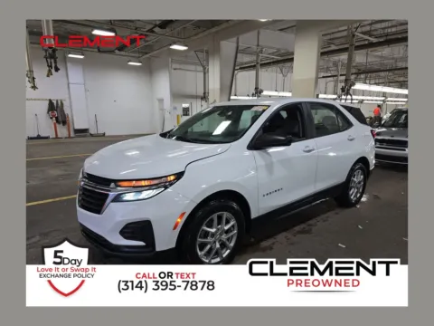 White 2022 Chevrolet Equinox LS for sale in Florissant, MO