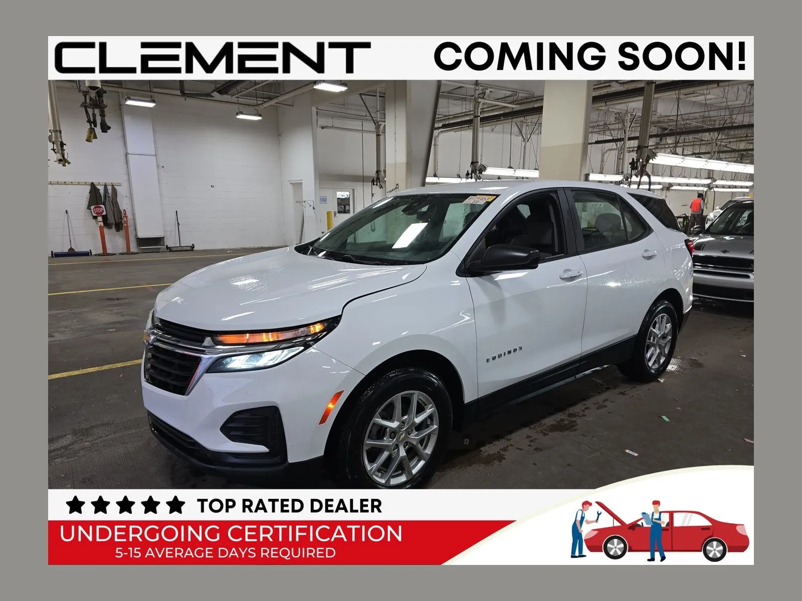 White 2022 Chevrolet Equinox LS for sale in Florissant, MO