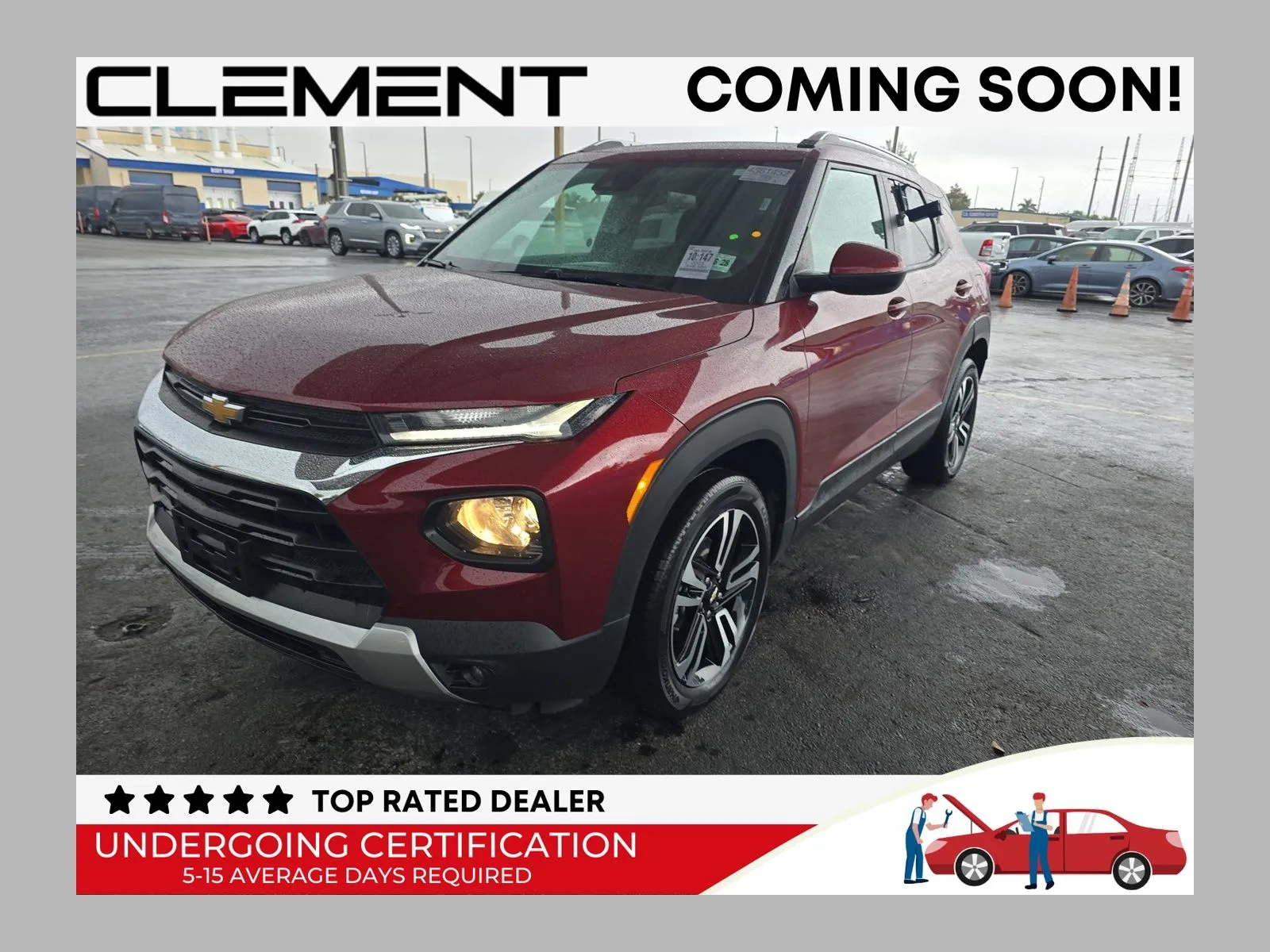 Red 2023 Chevrolet TrailBlazer LT for sale in Florissant, MO