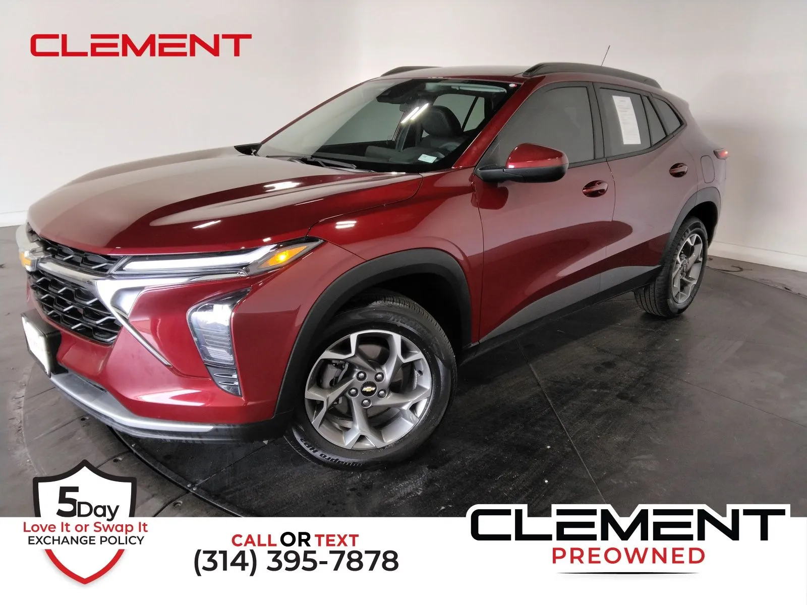 Red 2025 Chevrolet Trax LT for sale in Florissant, MO