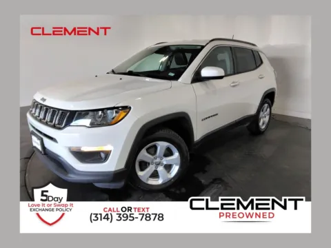 White 2019 Jeep Compass Latitude for sale in Florissant, MO