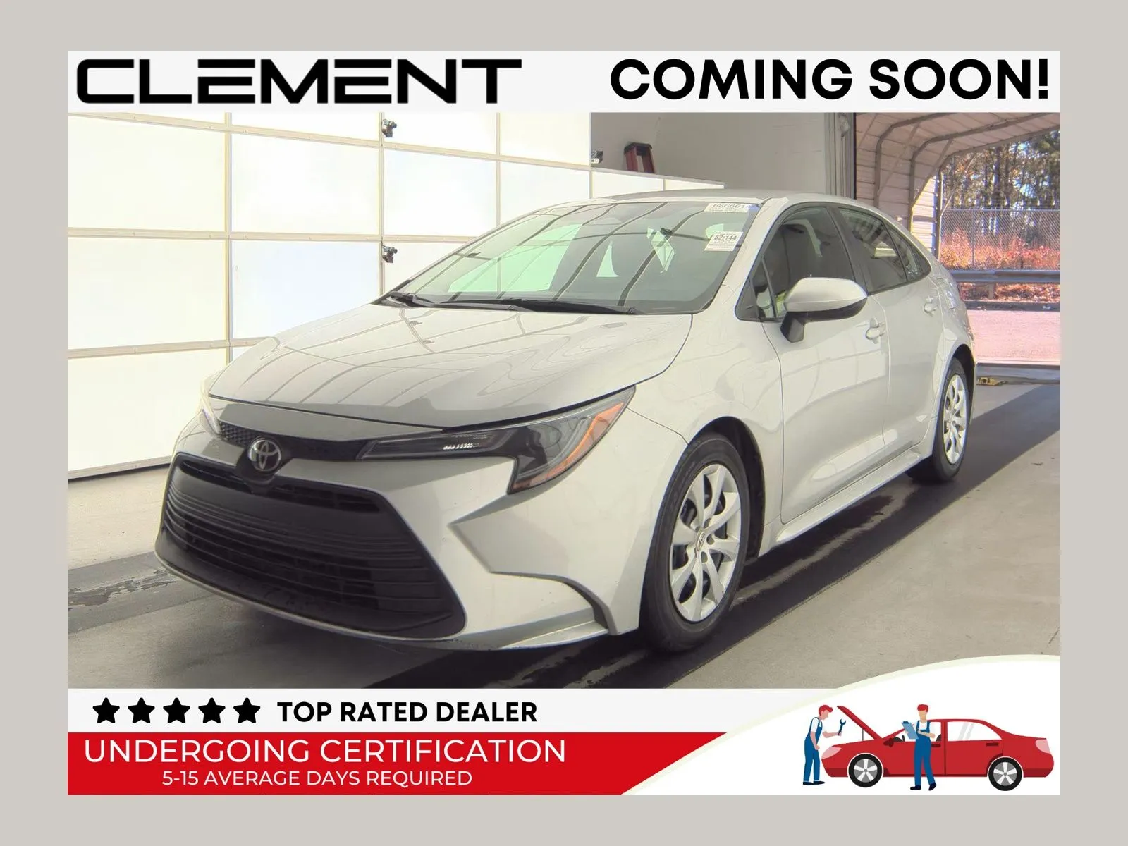Silver 2024 Toyota Corolla LE for sale in Florissant, MO