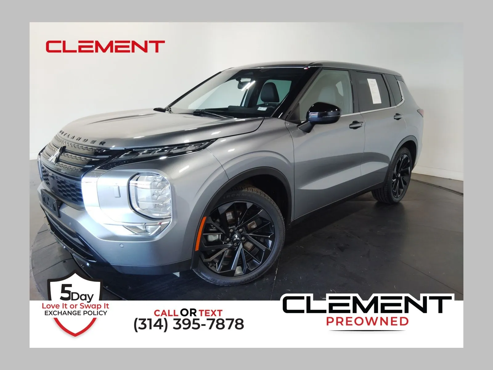 Gray 2022 Mitsubishi Outlander Black Edition for sale in Florissant, MO