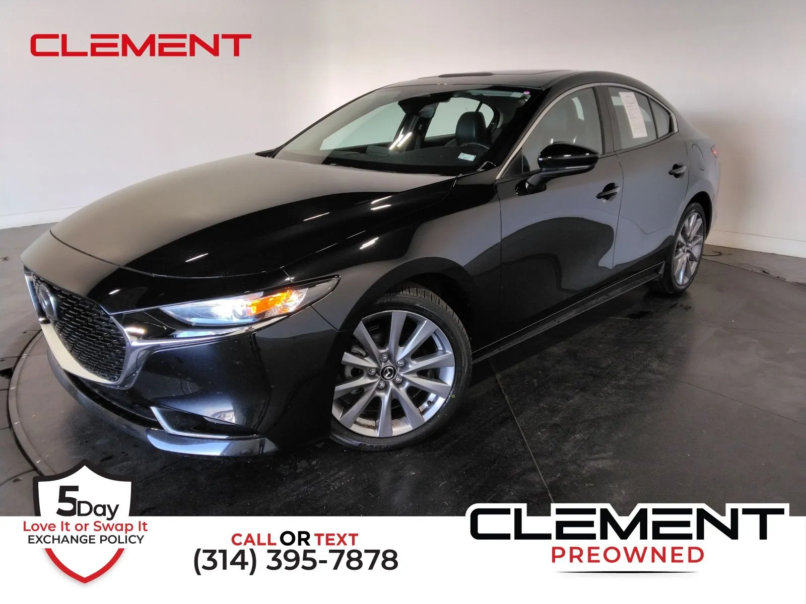 Black 2025 Mazda Mazda3 2.5 S Preferred Package for sale in Florissant, MO