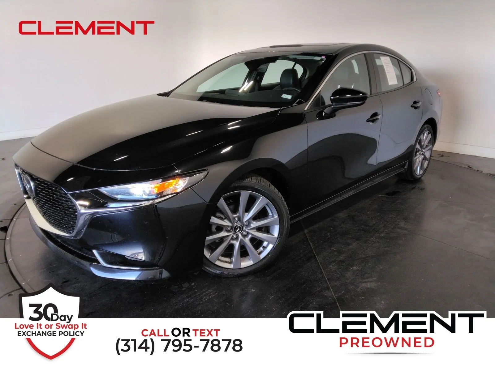 Black 2025 Mazda Mazda3 2.5 S Preferred Package for sale in Florissant, MO