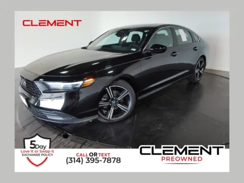 Black 2023 Honda Accord Hybrid Sport for sale in Florissant, MO