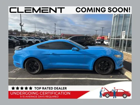 Blue 2017 Ford Mustang V6 for sale in Florissant, MO