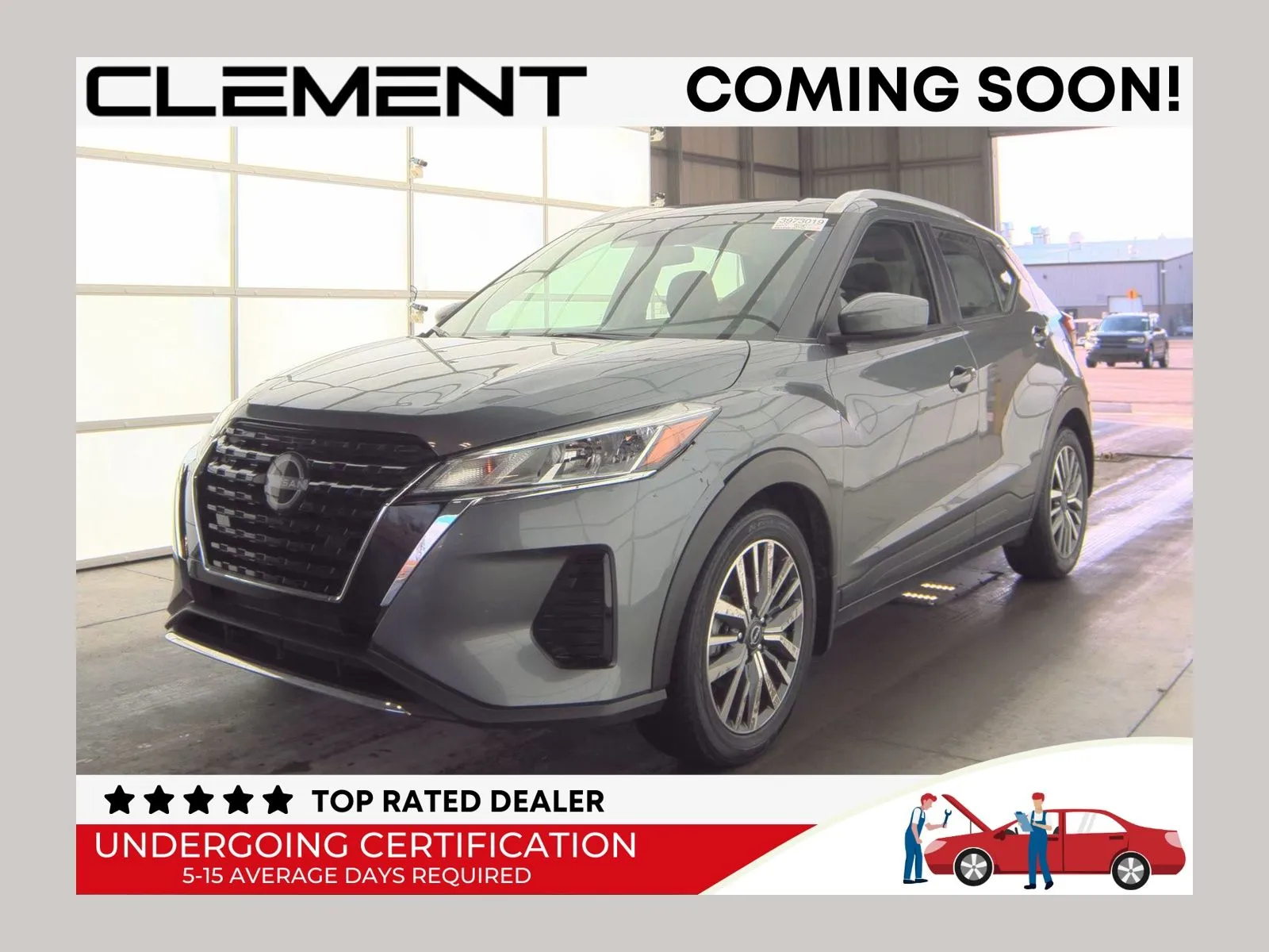 Gray 2024 Nissan Kicks SV for sale in Florissant, MO