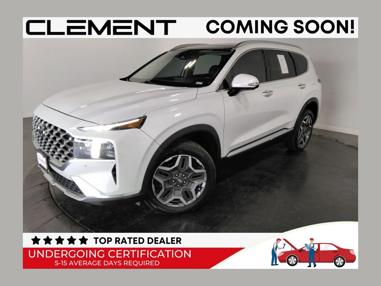 White 2021 Hyundai Santa Fe Limited for sale in Florissant, MO