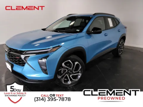Blue 2025 Chevrolet Trax 2RS for sale in Florissant, MO