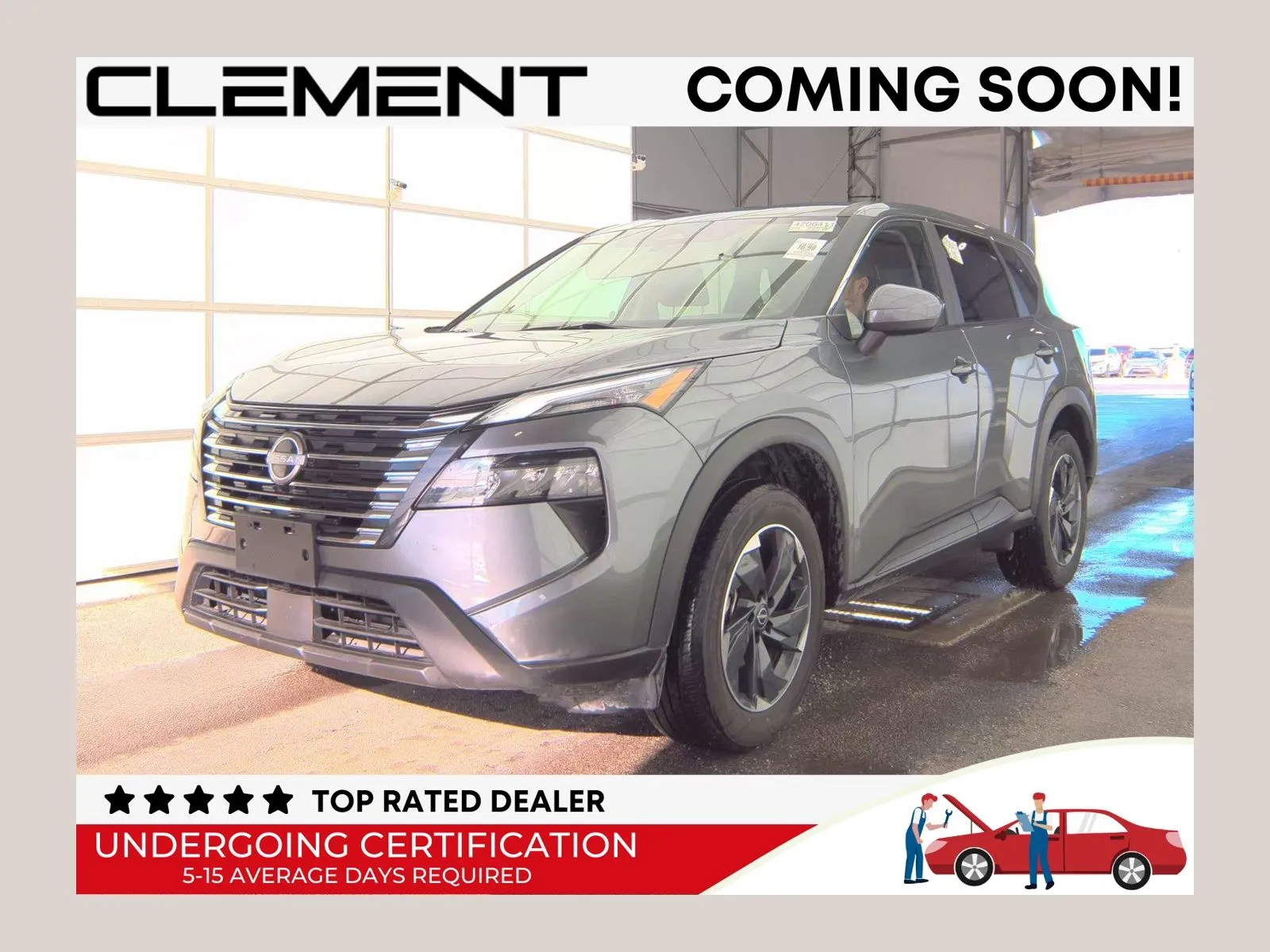 Gray 2024 Nissan Rogue SV for sale in Florissant, MO