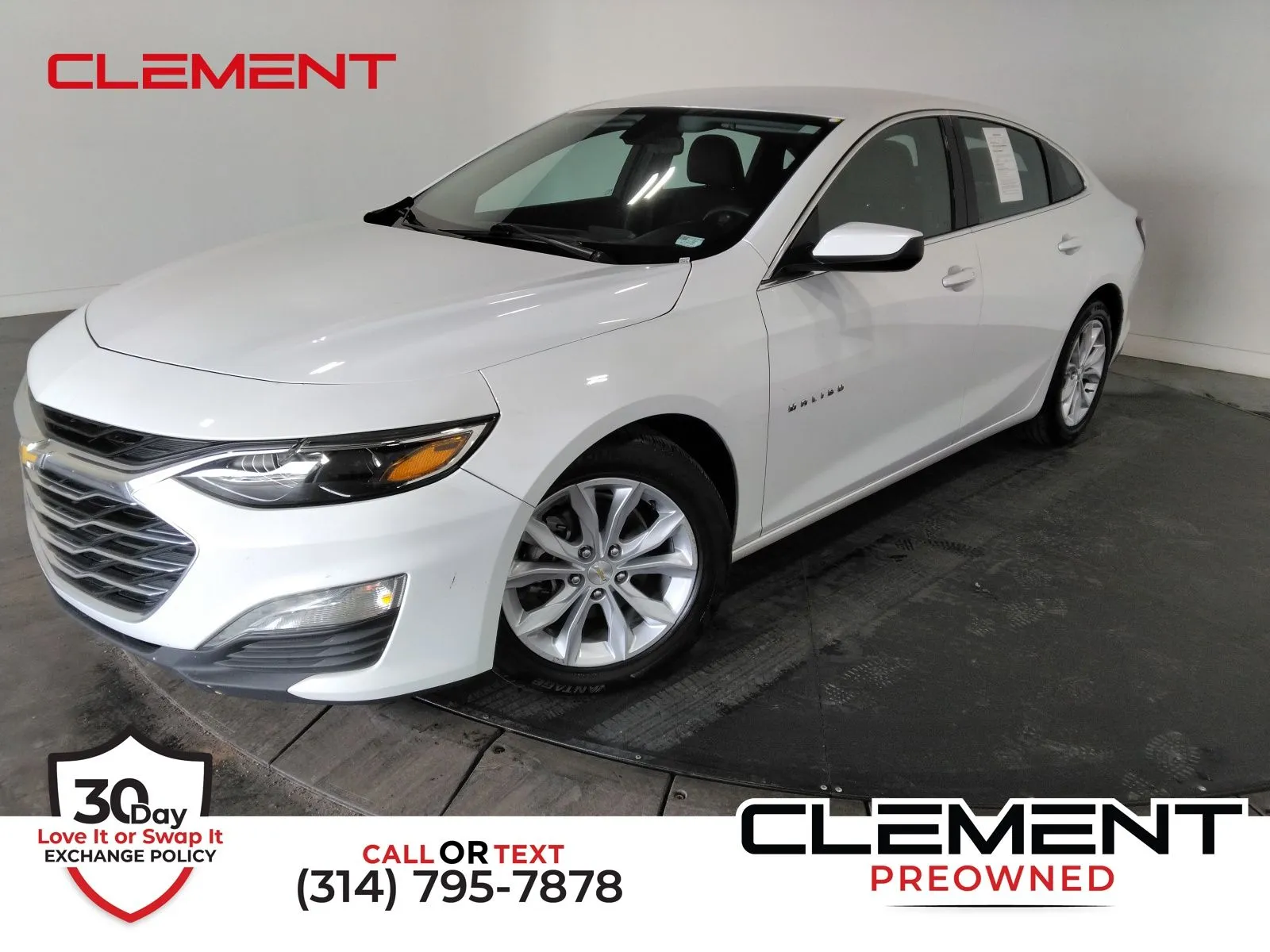 White 2022 Chevrolet Malibu LT for sale in Florissant, MO