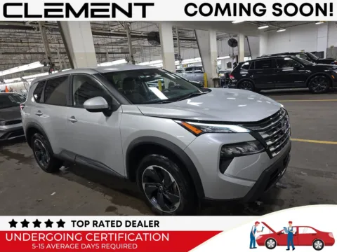 Silver 2024 Nissan Rogue SV for sale in Florissant, MO