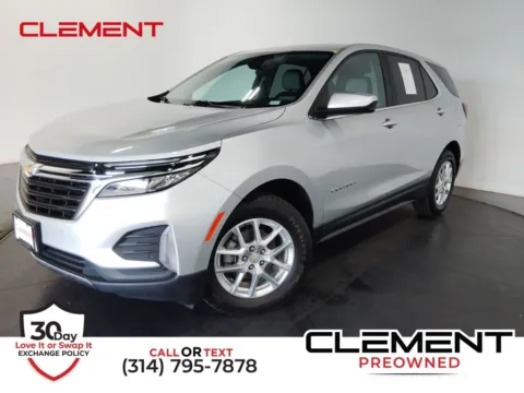Silver 2022 Chevrolet Equinox LT for sale in Florissant, MO