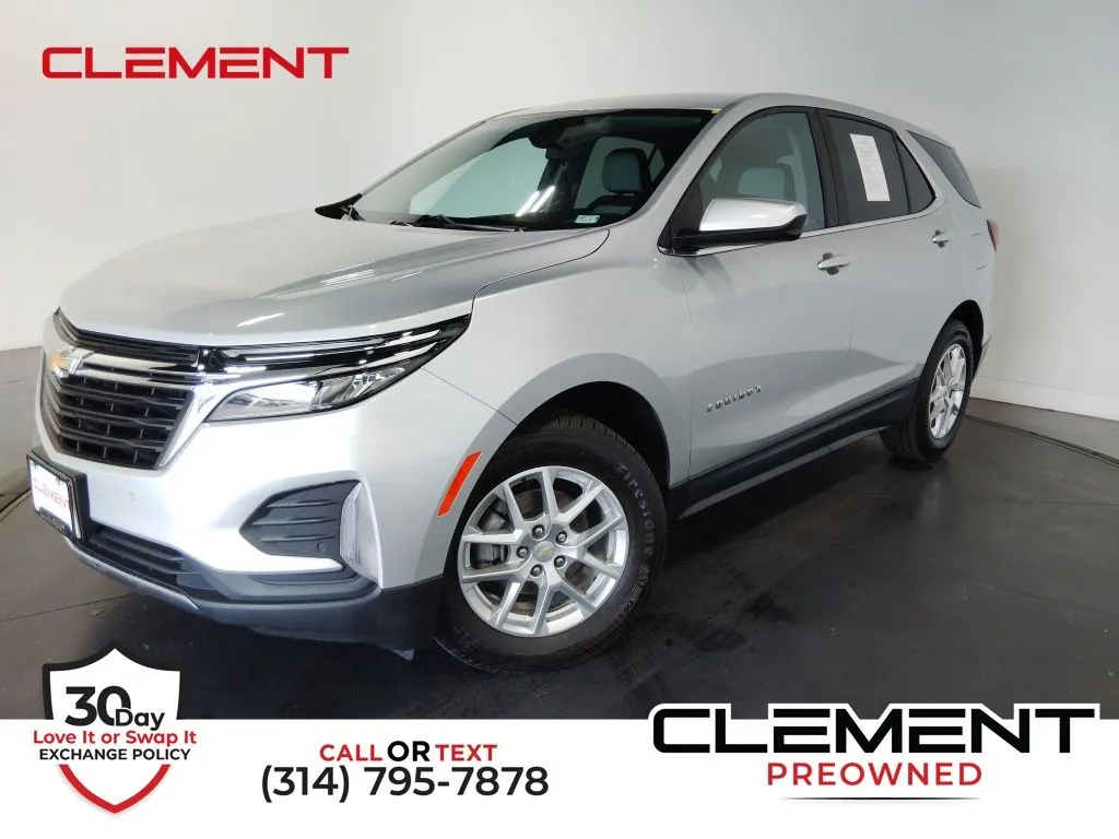 Silver 2022 Chevrolet Equinox LT for sale in Florissant, MO