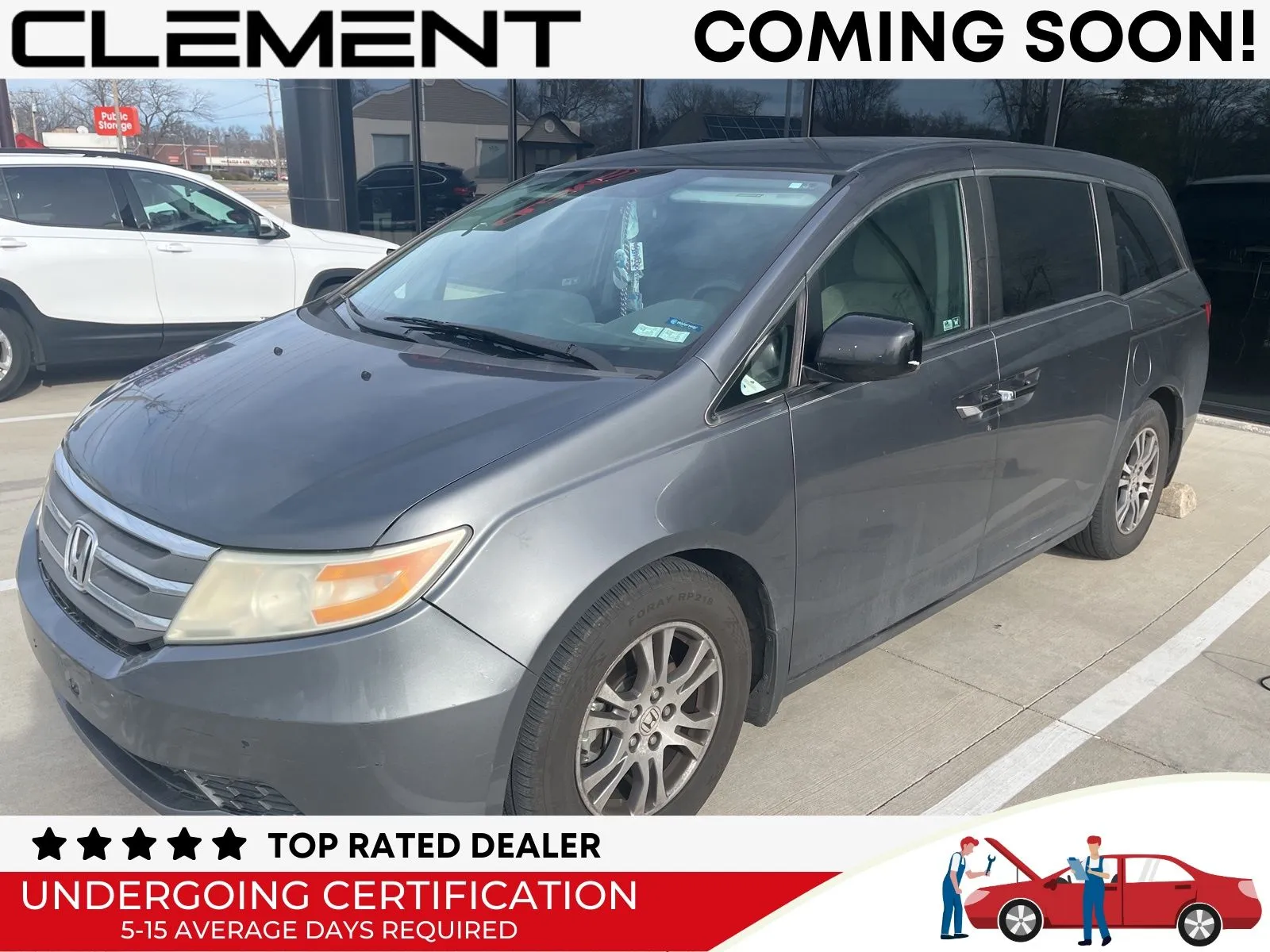 Gray 2012 Honda Odyssey EX for sale in Florissant, MO
