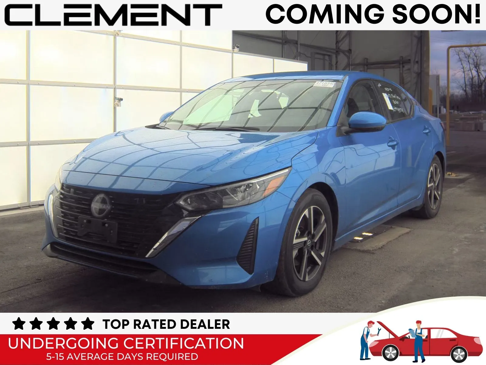 Blue 2025 Nissan Sentra SV for sale in Florissant, MO