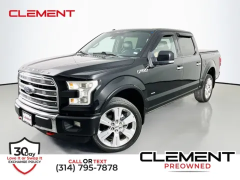 Black 2016 Ford F-150 Limited for sale in Florissant, MO