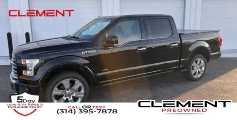 Black 2016 Ford F-150 Limited for sale in Florissant, MO