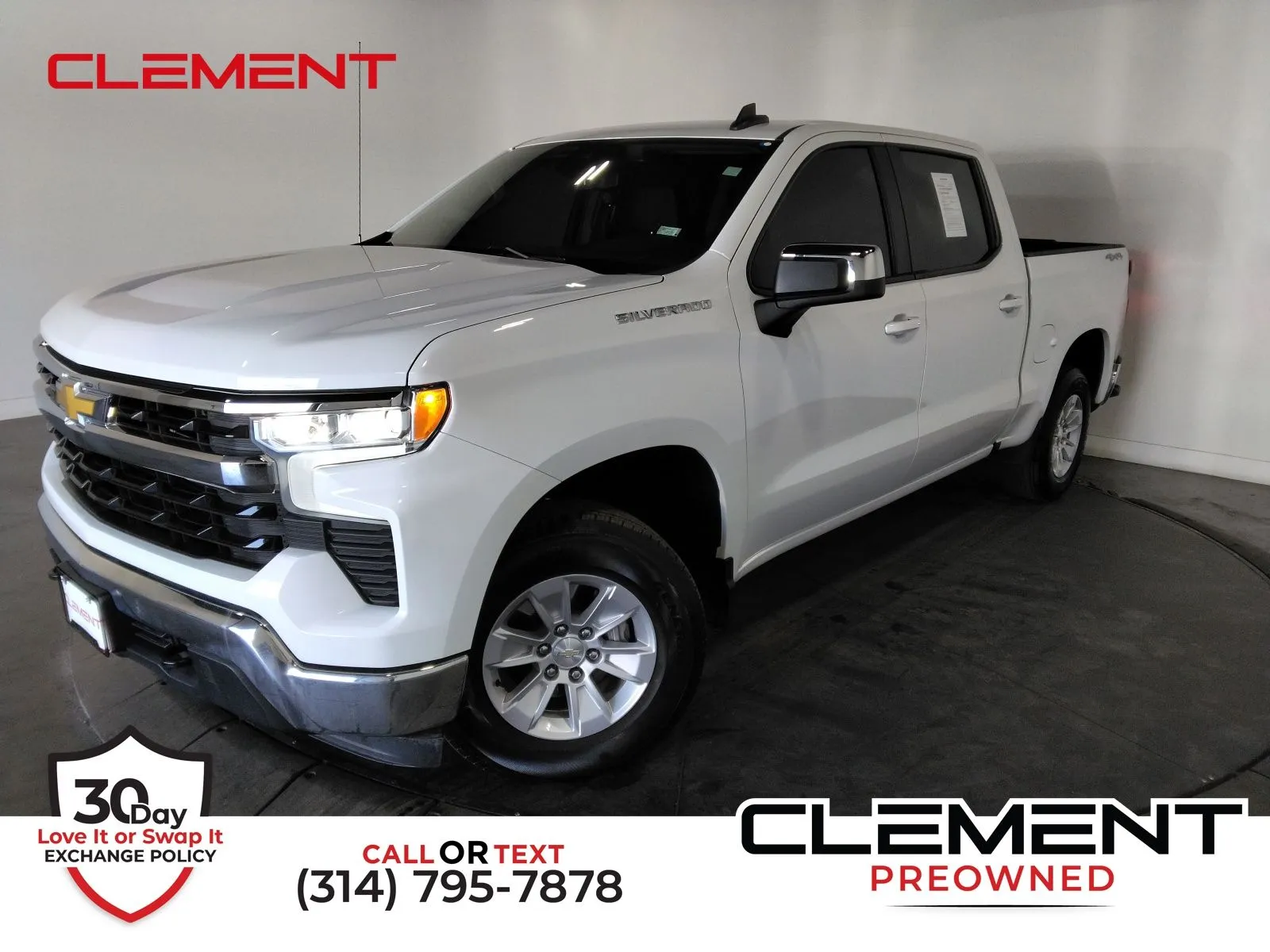 White 2023 Chevrolet Silverado 1500 LT for sale in Florissant, MO