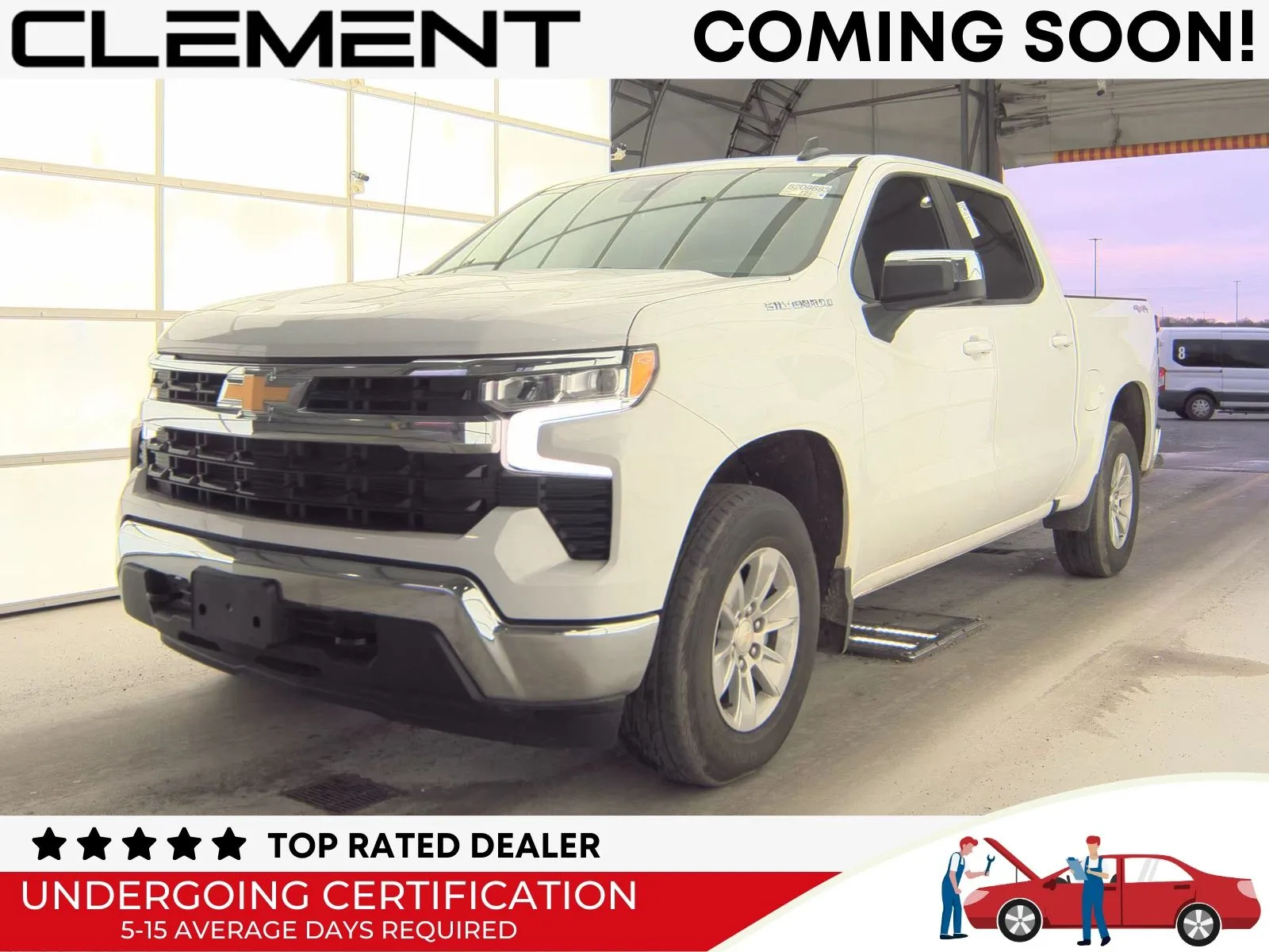 White 2023 Chevrolet Silverado 1500 LT for sale in Florissant, MO