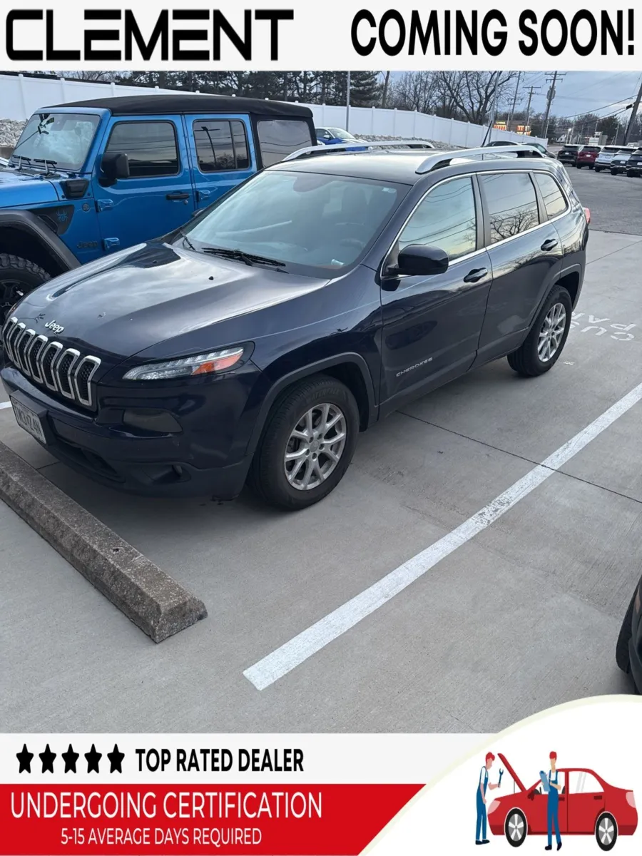 Blue 2015 Jeep Cherokee Latitude for sale in Florissant, MO