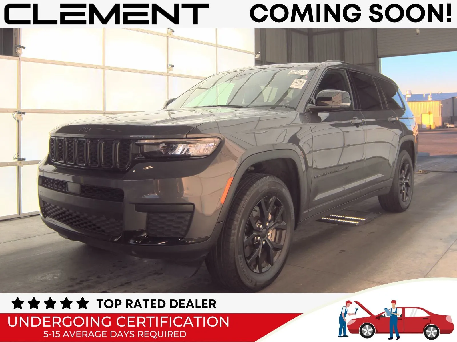 Gray 2024 Jeep Grand Cherokee L Altitude for sale in Florissant, MO