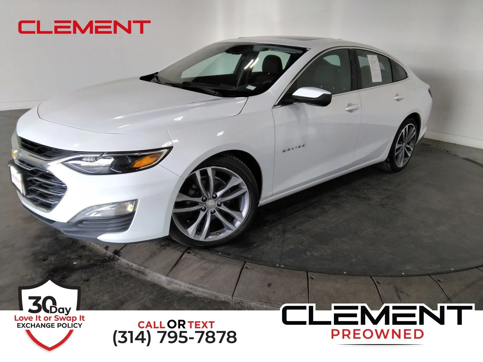 White 2023 Chevrolet Malibu LT for sale in Florissant, MO