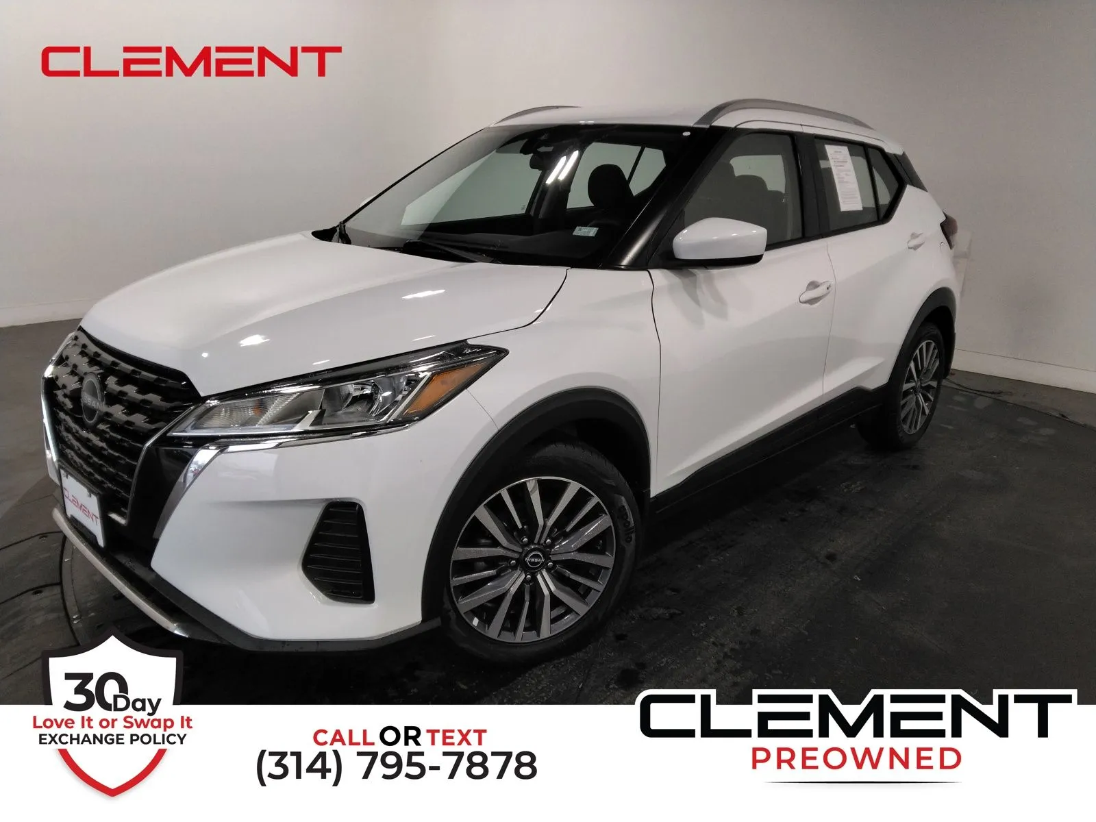 White 2023 Nissan Kicks SV for sale in Florissant, MO