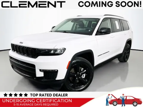 White 2023 Jeep Grand Cherokee L Limited for sale in Florissant, MO
