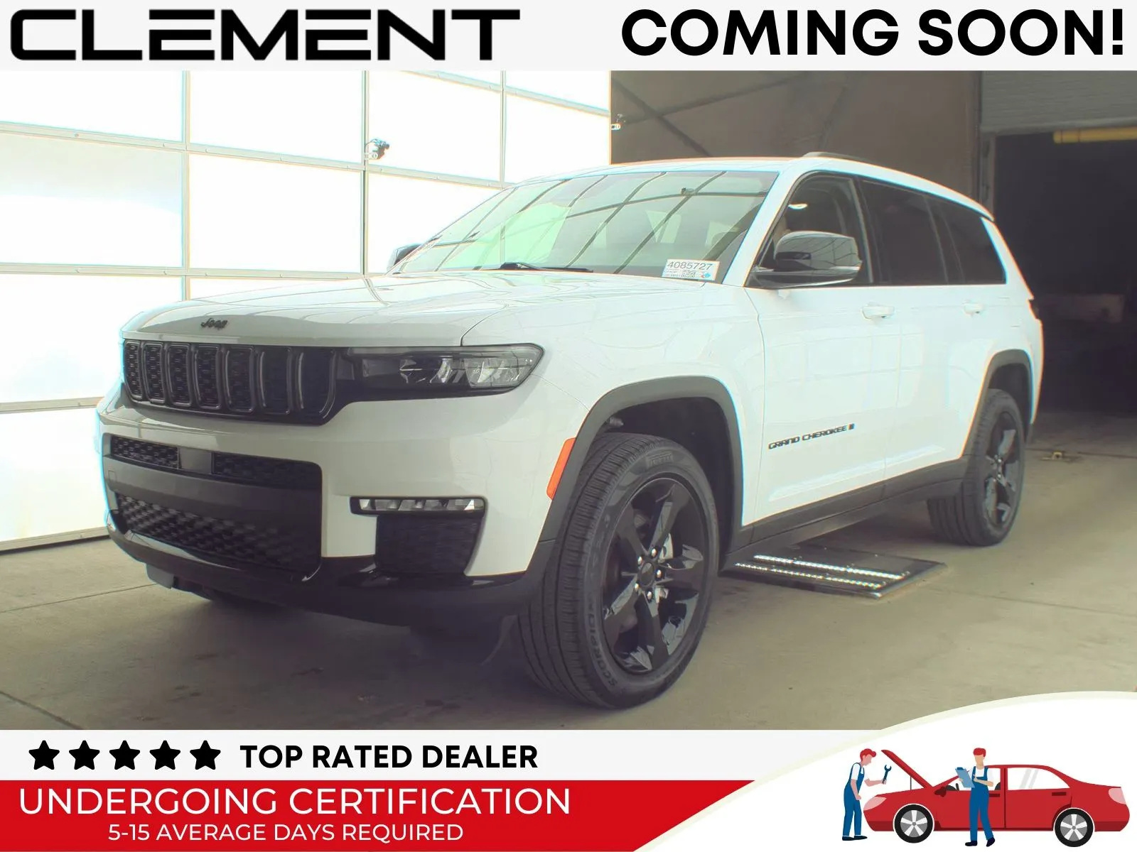 White 2023 Jeep Grand Cherokee L Limited for sale in Florissant, MO