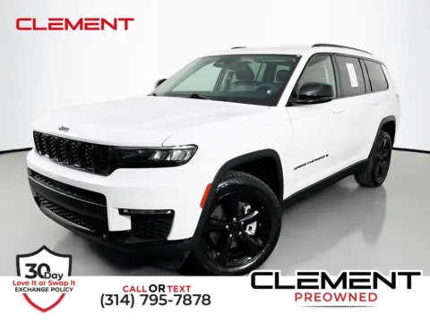 White 2023 Jeep Grand Cherokee L Limited for sale in Florissant, MO