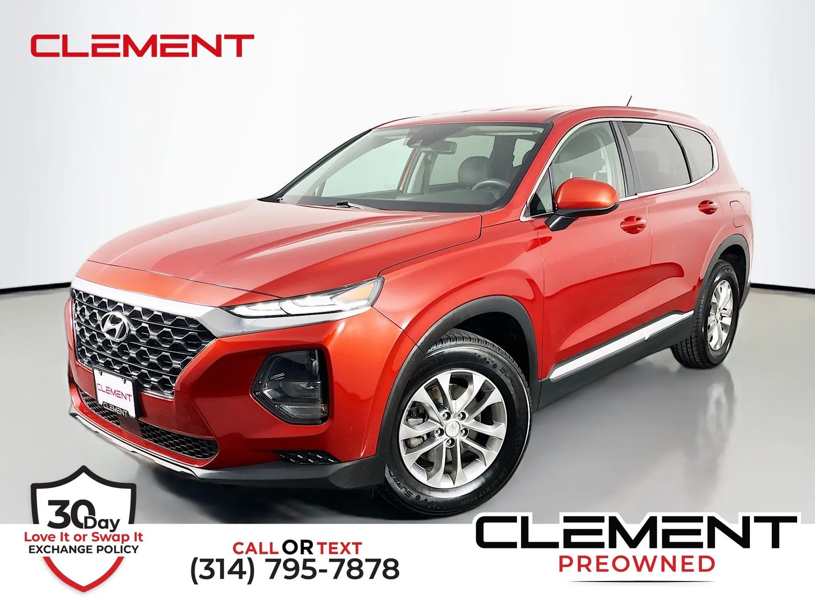 Used 2020 Hyundai Santa Fe SE with VIN 5NMS23AD1LH254536 for sale in Saint Charles, MO